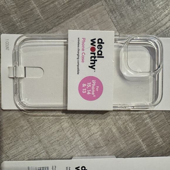 Deal Worthy !!2!! Clear I Phone Cases For iPhone 15,14,13 BOGO - Picture 3 of 3
